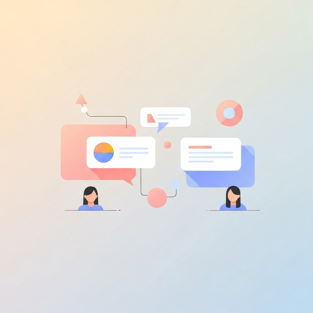 谷歌 AI SEO:優化內容,在 Google AI 摘要中脫穎而出 2 簡約風格圖示,代表 Google AI 搜尋摘要